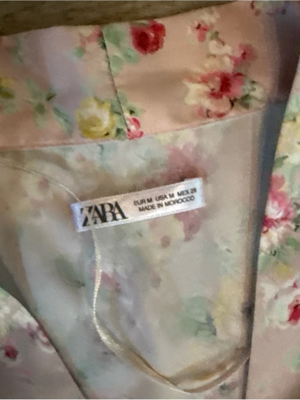 Zara lightweight pink